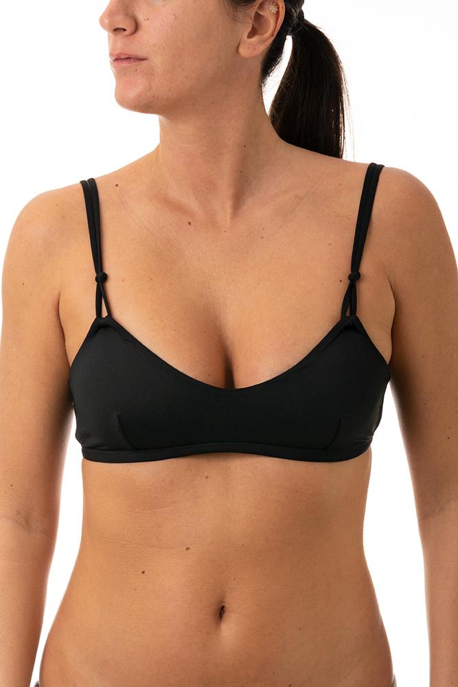 MIX REGGISENO BRASSIERE DONNA NERO GIOVI NERO BE BEACH